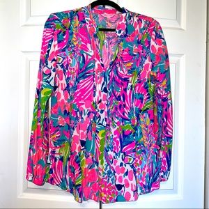 Lilly Pulitzer Sarasota Tunic - Gumbo Limbo Print